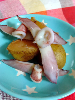 新じゃがといかげその煮物-レシピのメイン写真