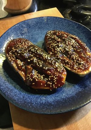 材料2つでOK！米なすの香ばし味噌田楽-レシピのメイン写真