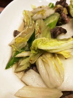 炭火焼き地鶏と白菜とネギの炒め-レシピのメイン写真