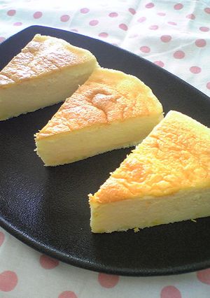 気軽にスフレチーズケーキ-レシピのメイン写真