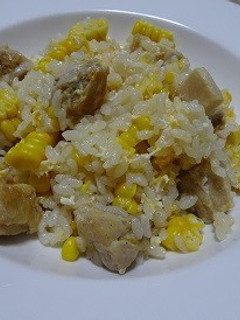 炊飯器で簡単チキンチャーハン-レシピのメイン写真