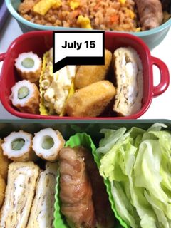 ヤツと私の弁当たまに娘 7/15-レシピのメイン写真