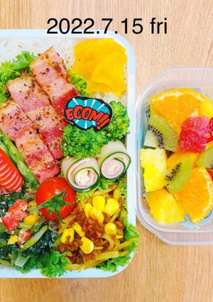 男子高校生お弁当★212-レシピのメイン写真