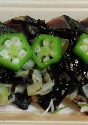 かつおのたたき1号≈“しそ昆布煮&オクラ-レシピのメイン写真