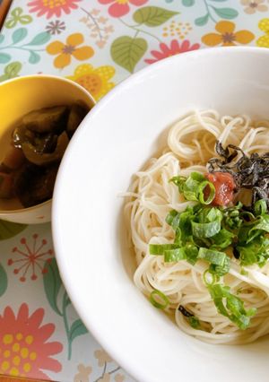 暑い夏にさっぱり冷たい麺そうめん-レシピのメイン写真