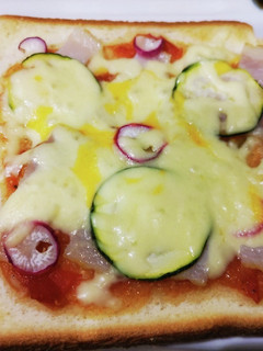 簡単トマトソースのピザトースト-レシピのメイン写真