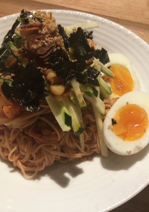 タキマキさんレシピ　ビビン麺風そうめん-レシピのメイン写真