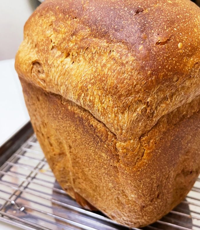 次の日もふわふわ♡Hbミルクココア食パン by キュキュットさん