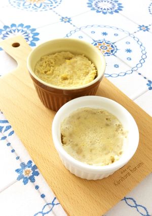 【離乳食中期】かぼちゃとバナナのプリン-レシピのメイン写真