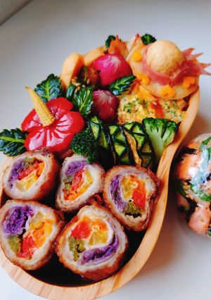 女子学生のお弁当（2022.7.15）-レシピのメイン写真