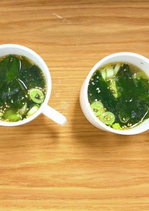 わかめスープ-レシピのメイン写真