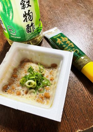 納豆の味変　夏にさっぱり-レシピのメイン写真