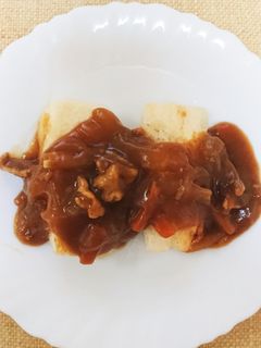 豆腐ステーキ カレーあんかけ-レシピのメイン写真