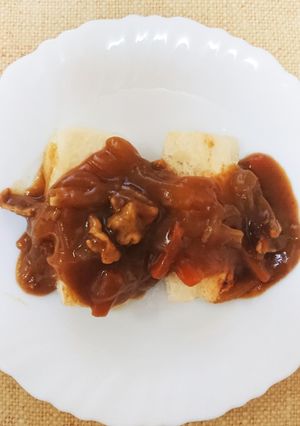豆腐ステーキ カレーあんかけ-レシピのメイン写真