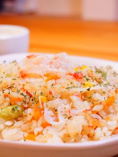 炊飯器で簡単!毛ガニのピラフ-レシピのメイン写真