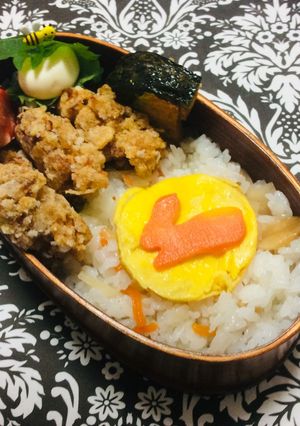 お月様のウサギ弁当♡-レシピのメイン写真