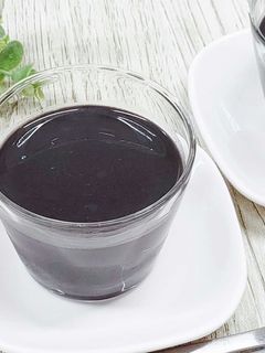 黒ごまプリン-レシピのメイン写真