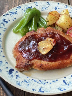 懐かしい洋食屋さんのポークチャップ-レシピのメイン写真