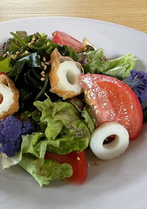 暑い日に食べたい簡単わかめサラダ-レシピのメイン写真