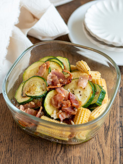 夏野菜の塩麹アーリオオーリオ-レシピのメイン写真
