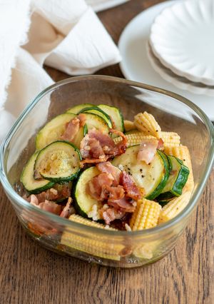 夏野菜の塩麹アーリオオーリオ-レシピのメイン写真