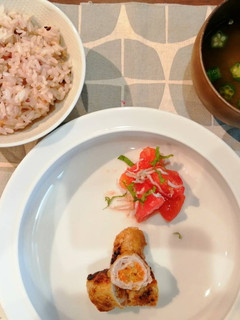 保育園給食★セロリの豚巻き-レシピのメイン写真