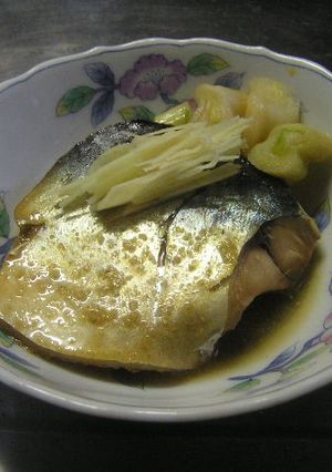 鯖の味噌煮（我ながら自信作）-レシピのメイン写真