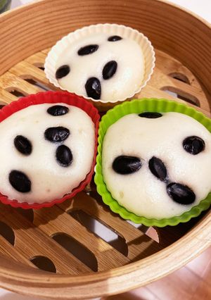 米粉と甘酒のもっちもち蒸しパン-レシピのメイン写真
