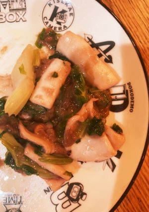 セロリとイカの中華炒め-レシピのメイン写真