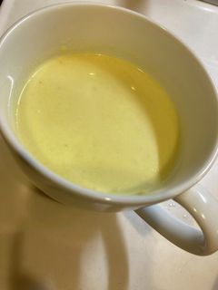 とうもろこしで本格豆乳冷製スープ。-レシピのメイン写真
