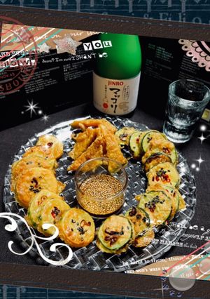 夏野菜ズッキーニのひとくちジョン♪-レシピのメイン写真