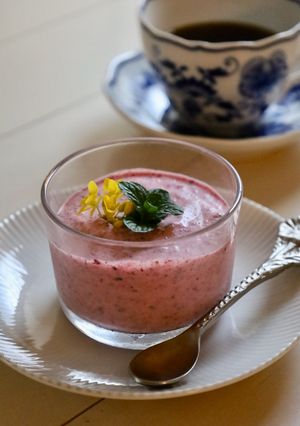 ＊ミックスベリーの春色ムース＊-レシピのメイン写真