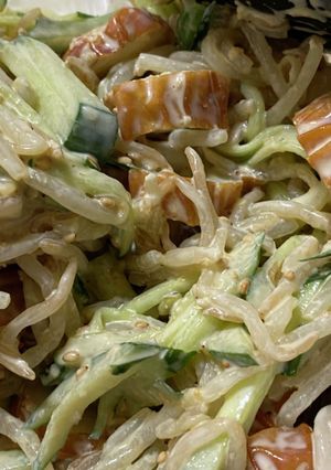 ちくわともやしの胡麻味噌あえ-レシピのメイン写真