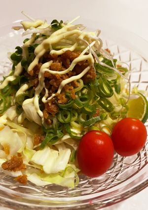 簡単サラダうどん-レシピのメイン写真