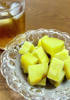 ひんやりしっとり♪冷やし焼き芋-レシピのメイン写真