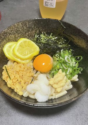 さっぱりぶっかけうどん(豪華)-レシピのメイン写真