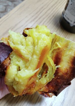 【簡単】オーブンで　ねっとり甘い焼き芋-レシピのメイン写真