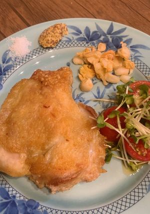 鳥もも肉のガーリックステーキ-レシピのメイン写真