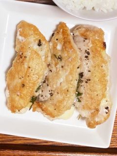 ささみの青じそチーズのはさみ焼き♪-レシピのメイン写真
