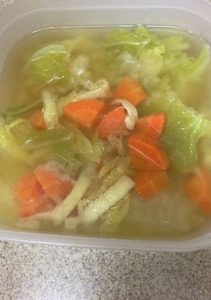 野菜たっぷり味噌汁-レシピのメイン写真