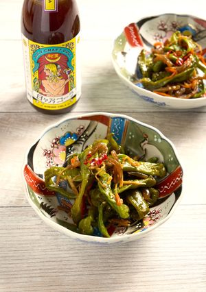 ししとうの生姜甘辛コーラシロップ炒め-レシピのメイン写真