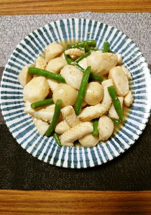 ヨウサマの減塩イカと里芋の煮物-レシピのメイン写真