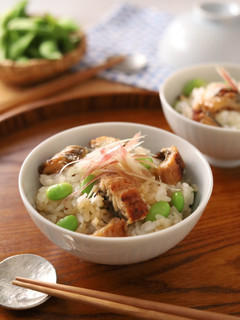 ごはんに混ぜるだけ ♪ 枝豆うなぎめし-レシピのメイン写真