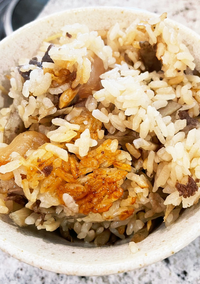 ごぼうと帆立の炊き込みご飯-レシピのメイン写真