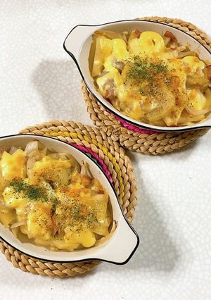 じゃがいもとベーコンのマヨネーズ焼き-レシピのメイン写真