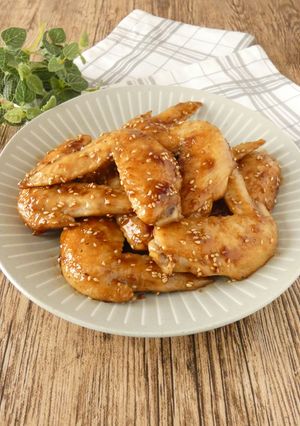 手羽先の甘辛焼き-レシピのメイン写真