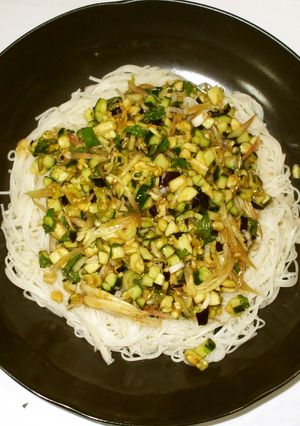 山形県だしの簡単そうめん♪夏バテ漢方薬膳-レシピのメイン写真