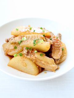 柔らか大根&鶏肉【手羽と大根の照り煮】-レシピのメイン写真