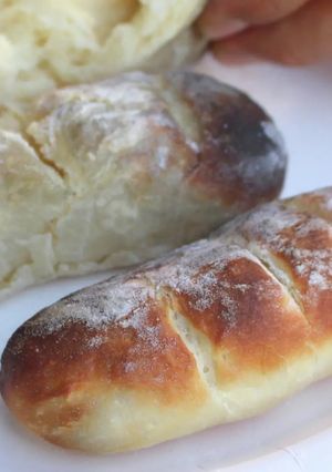 ピザ窯で米粉パン-レシピのメイン写真