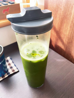 砂糖黍入りアイス抹茶ドリンク-レシピのメイン写真
